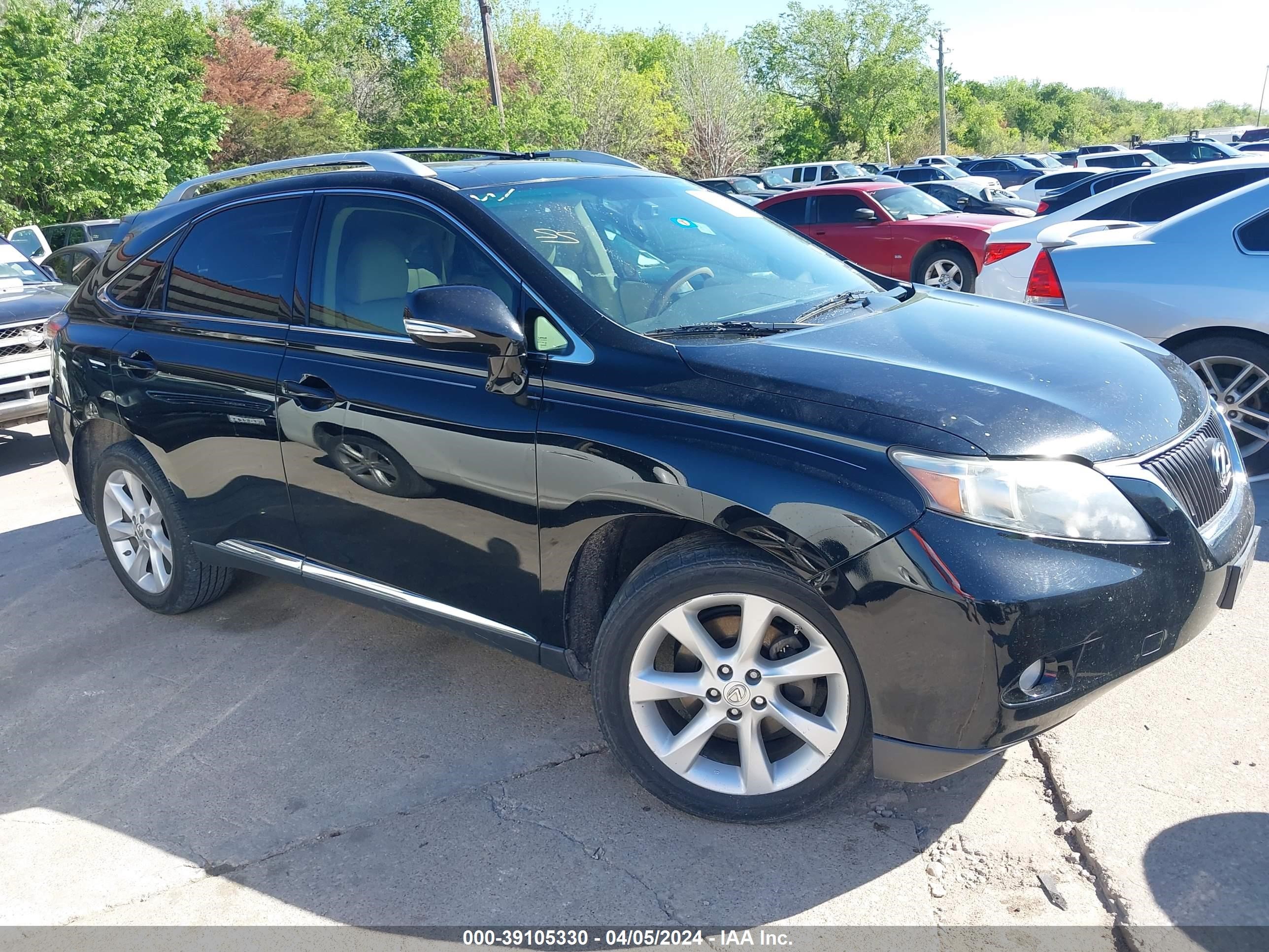 LEXUS RX 2011 2t2zk1ba0bc064959