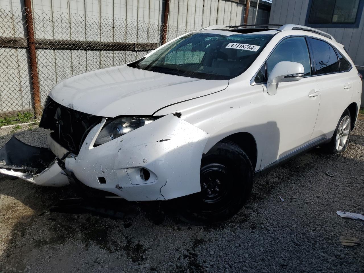 LEXUS RX 2012 2t2zk1ba0cc073940