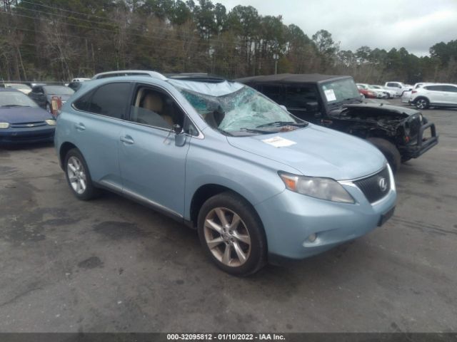 LEXUS RX 350 2010 2t2zk1ba1ac013291