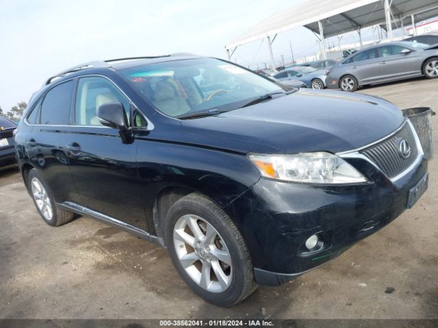 LEXUS RX 350 2010 2t2zk1ba1ac021567