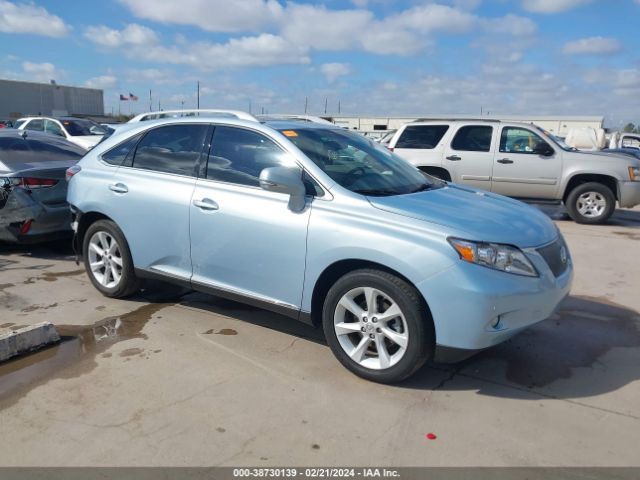 LEXUS RX 350 2010 2t2zk1ba1ac038143