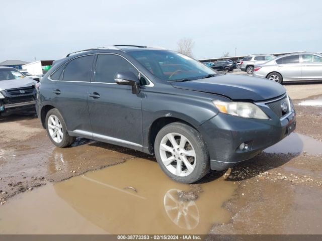 LEXUS RX 350 2010 2t2zk1ba1ak029345