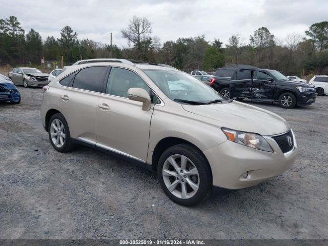 LEXUS RX 2011 2t2zk1ba1bc051072