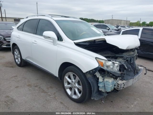 LEXUS RX 350 2010 2t2zk1ba2ac036255