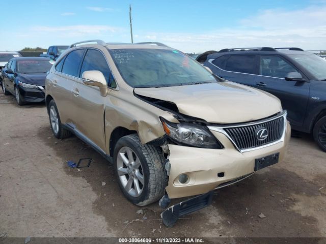 LEXUS RX 350 2010 2t2zk1ba3ac006181