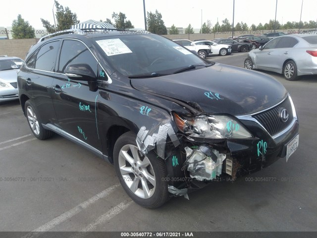 LEXUS RX 350 2010 2t2zk1ba3ac007024