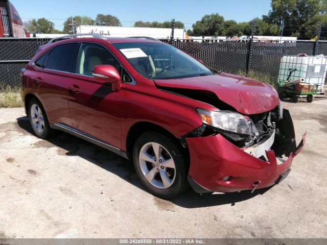 LEXUS RX 350 2010 2t2zk1ba3ac015141