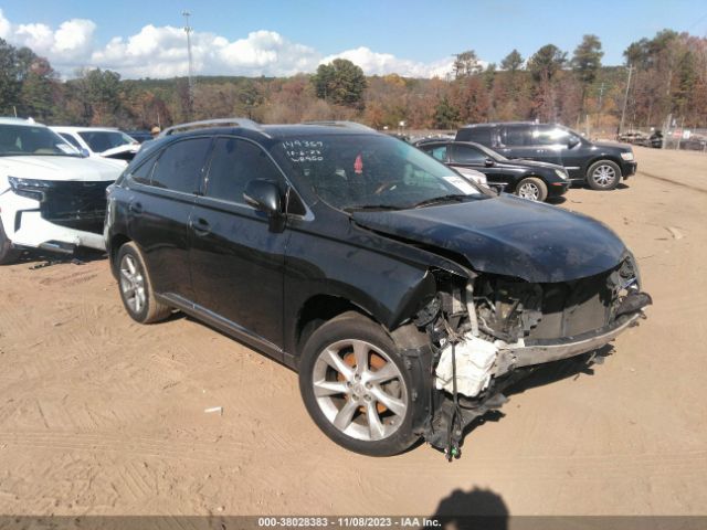 LEXUS RX 350 2010 2t2zk1ba3ac015754