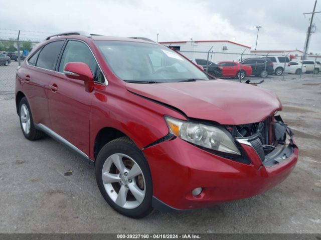 LEXUS RX 350 2010 2t2zk1ba4ac018937