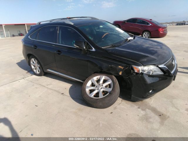 LEXUS RX 350 2010 2t2zk1ba4ac041327