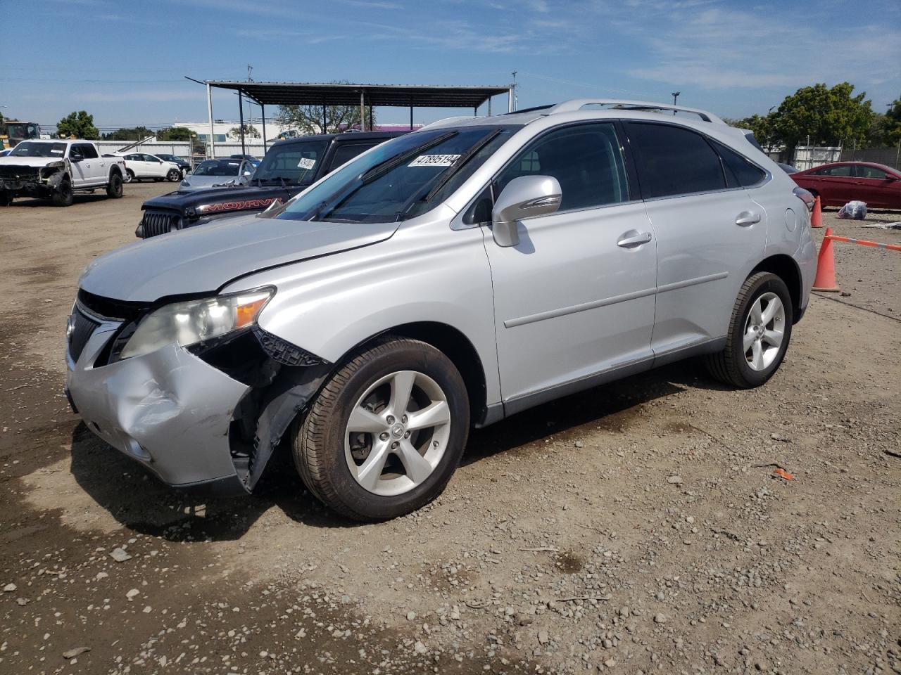 LEXUS RX 2012 2t2zk1ba4cc067333