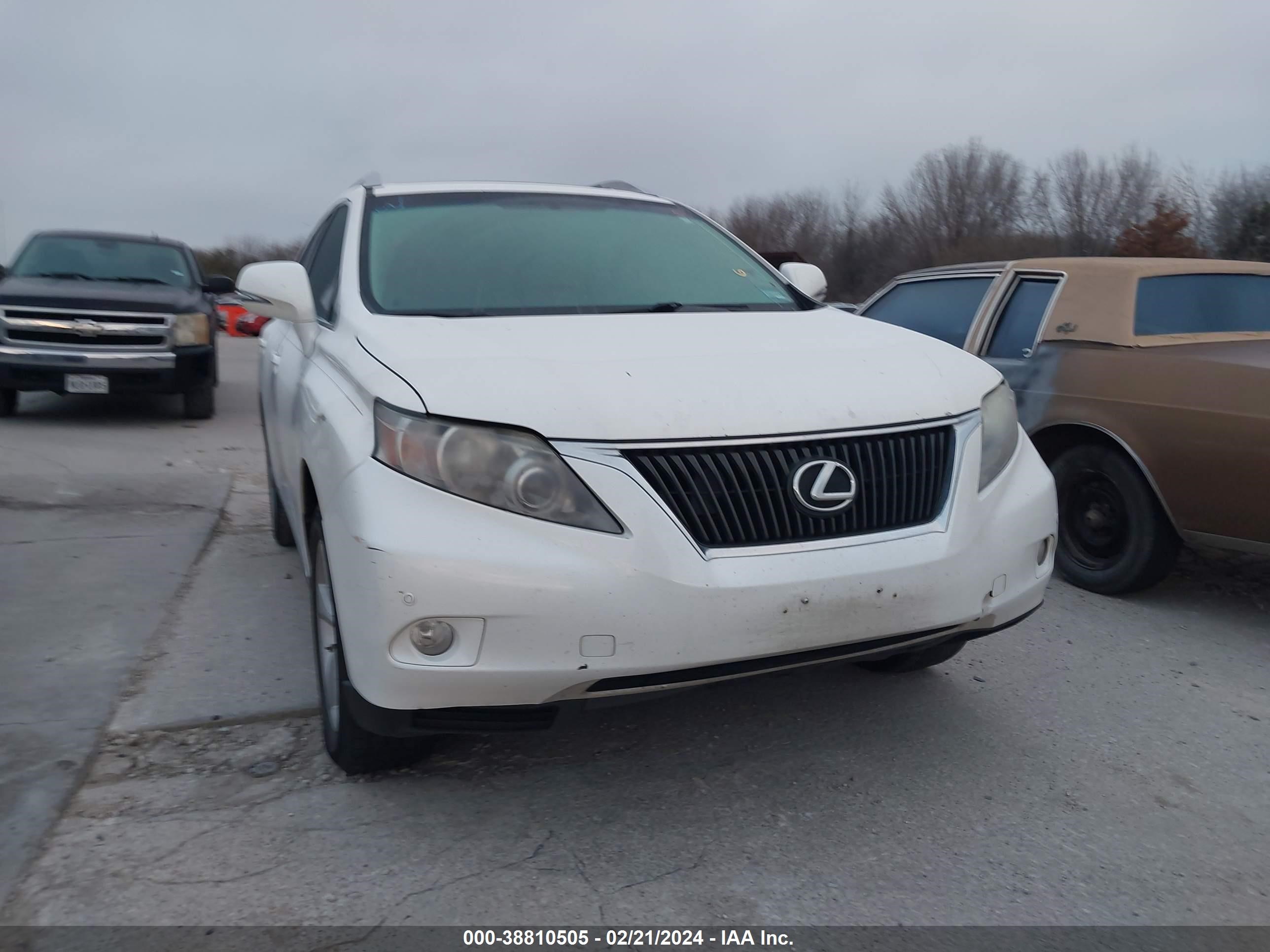 LEXUS RX 2012 2t2zk1ba4cc069521