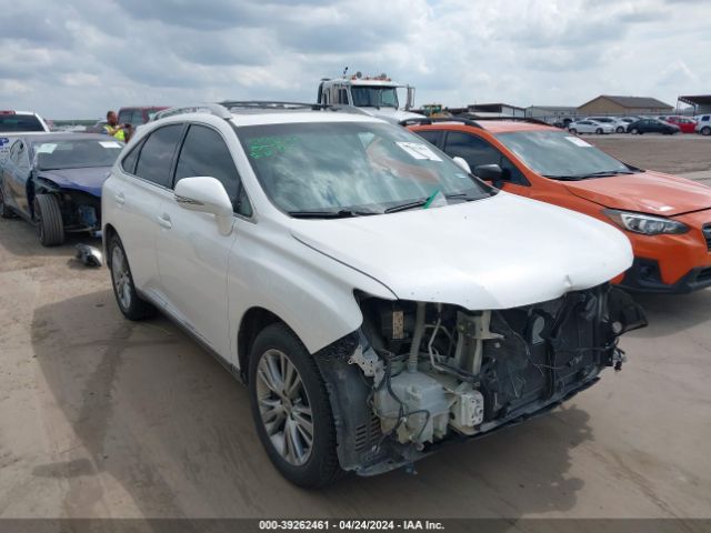 LEXUS RX 2013 2t2zk1ba4dc104883