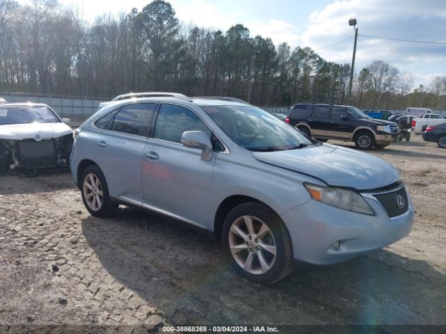 LEXUS RX 350 2010 2t2zk1ba6ac013061