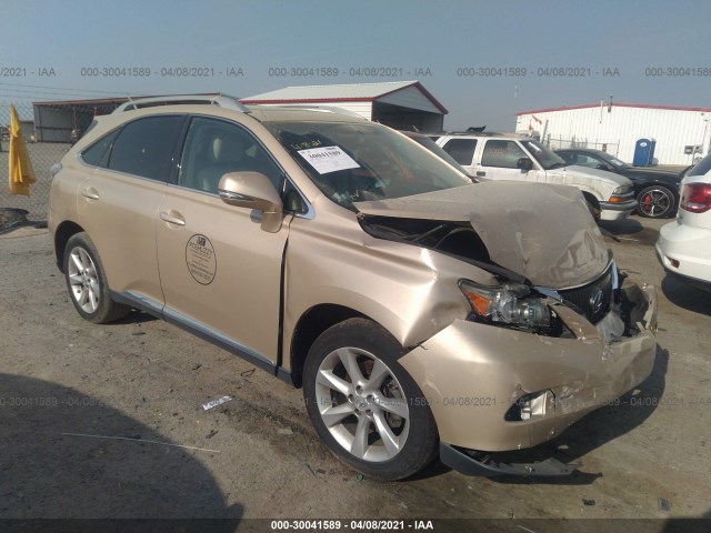 LEXUS RX 350 2010 2t2zk1ba6ac038168