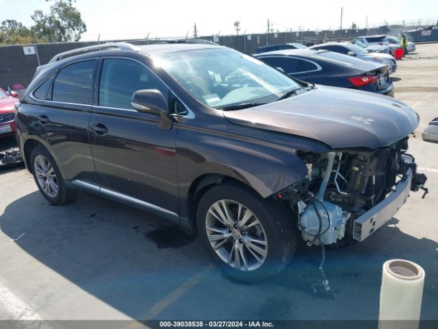 LEXUS RX 350 2013 2t2zk1ba6dc103265