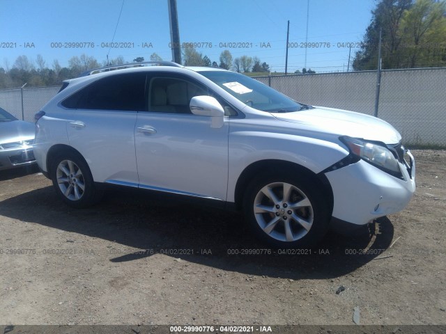 LEXUS RX 350 2010 2t2zk1ba7ac020231