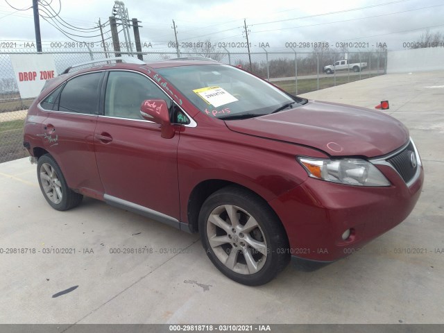 LEXUS RX 350 2010 2t2zk1ba7ac029057