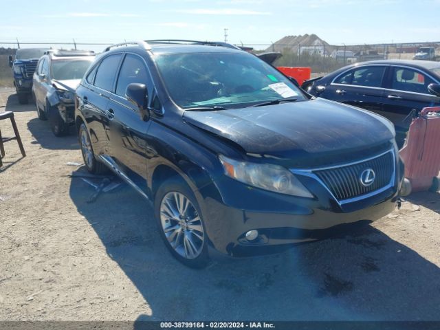 LEXUS RX 350 2010 2t2zk1ba7ac032279