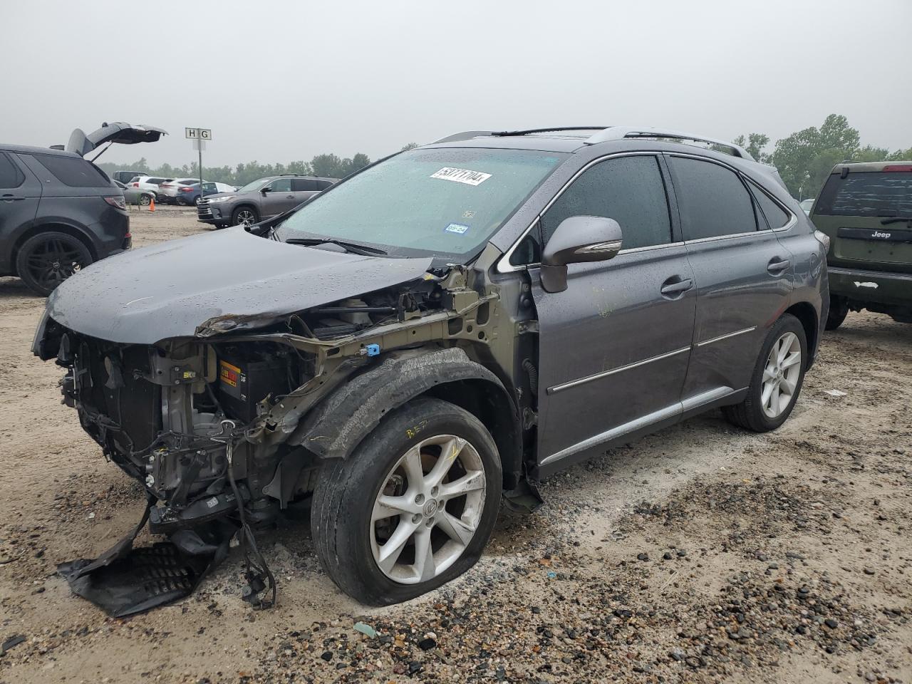 LEXUS RX 2012 2t2zk1ba7cc076009