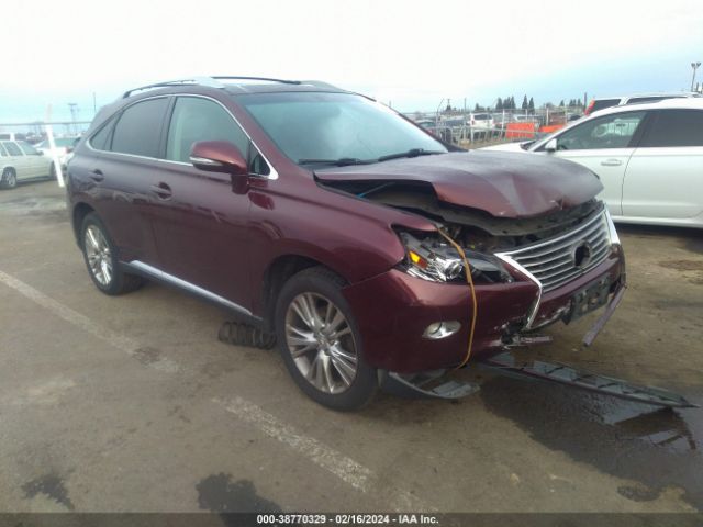 LEXUS RX 350 2013 2t2zk1ba7dc091014