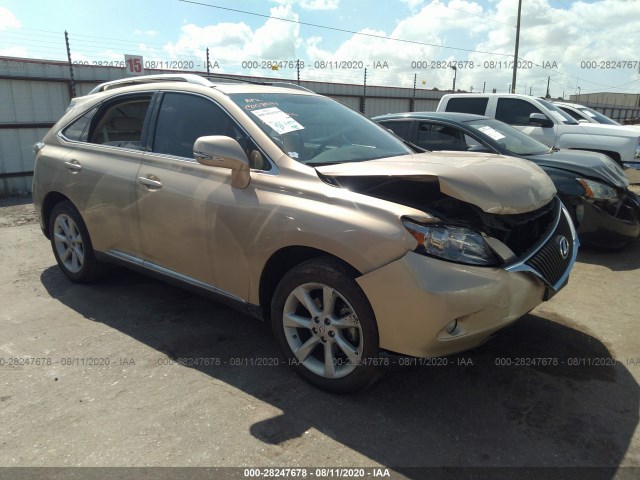 LEXUS RX 350 2010 2t2zk1ba8ac004152