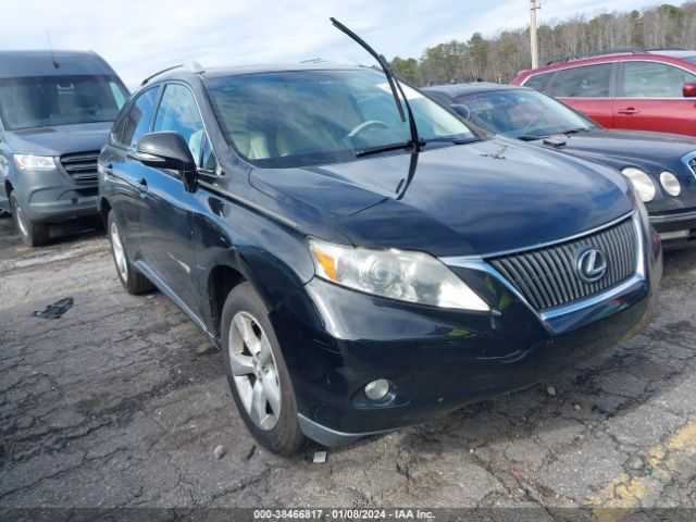 LEXUS RX 350 2010 2t2zk1ba8ac009075