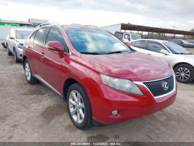 LEXUS RX 350 2010 2t2zk1ba8ac031321