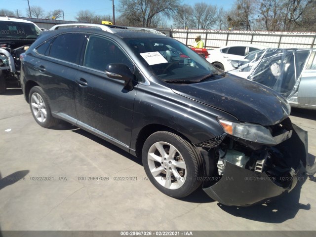 LEXUS RX 350 2010 2t2zk1ba9ac012566