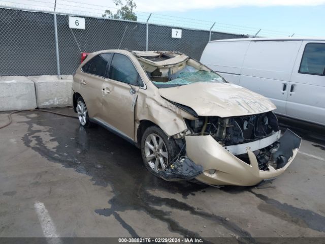 LEXUS RX 350 2010 2t2zk1baxac006954