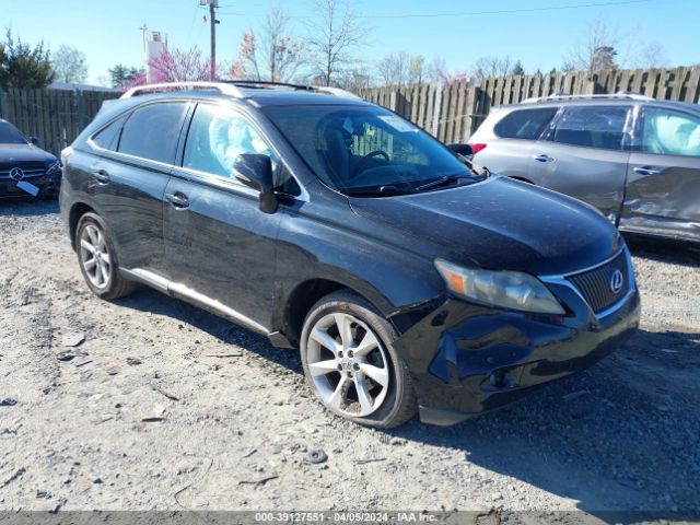 LEXUS RX 2010 2t2zk1baxac025830