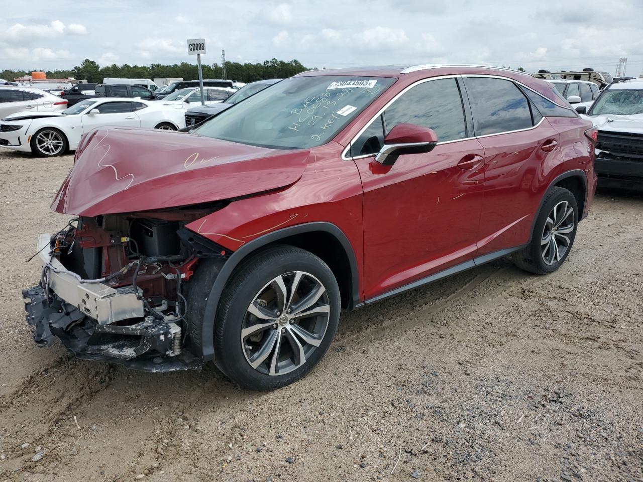 LEXUS RX 2017 2t2zzmca8hc068892