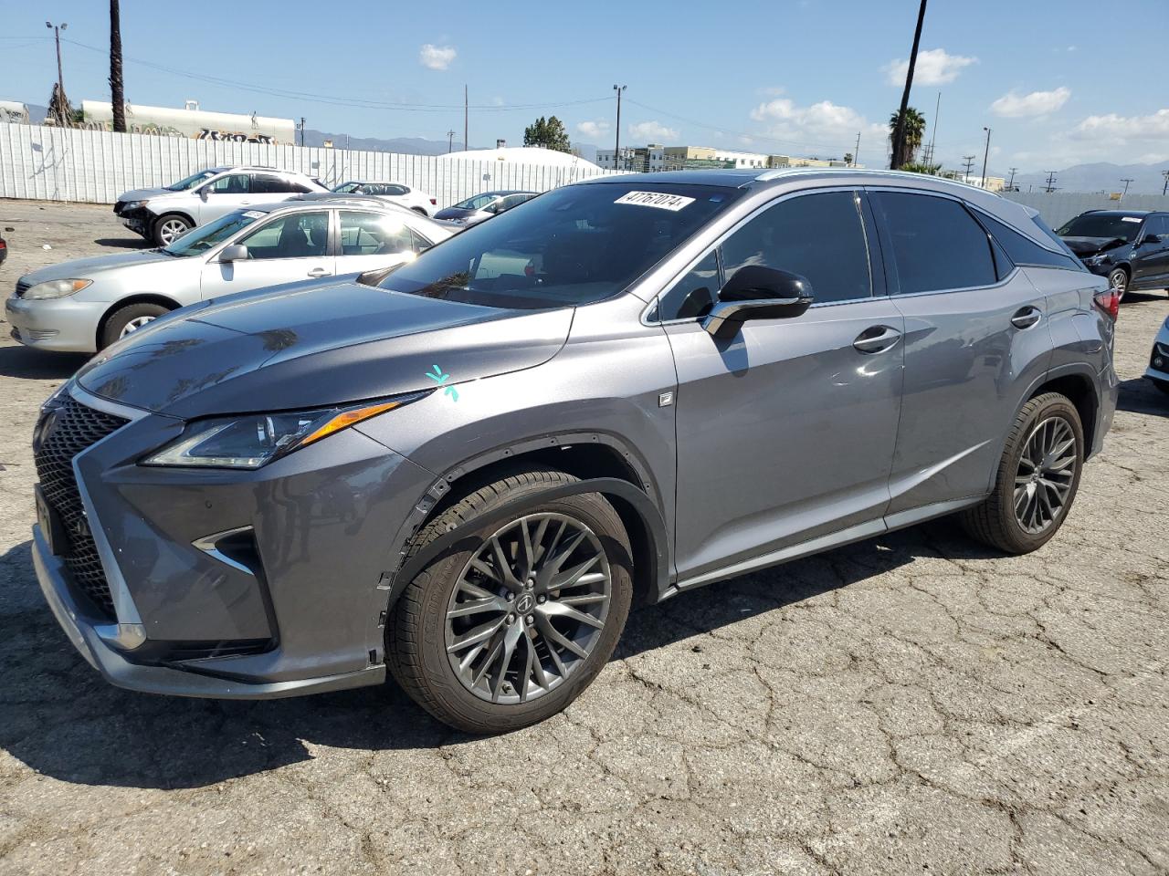 LEXUS RX 2017 2t2zzmca8hc070240