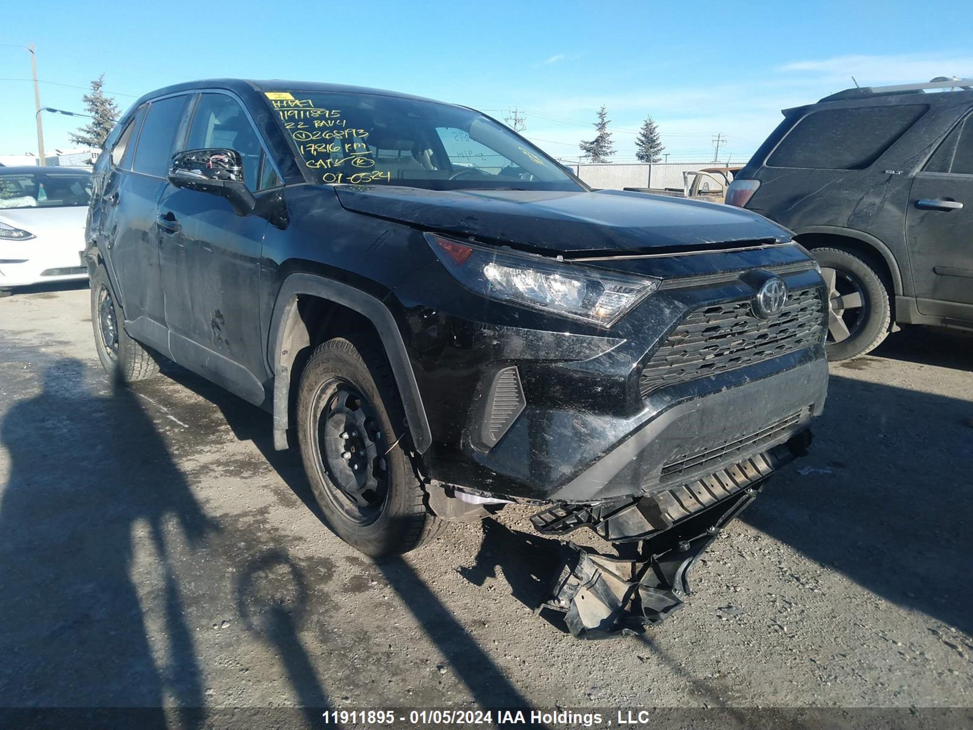 TOYOTA RAV 4 2022 2t3b1rfv2nc268193