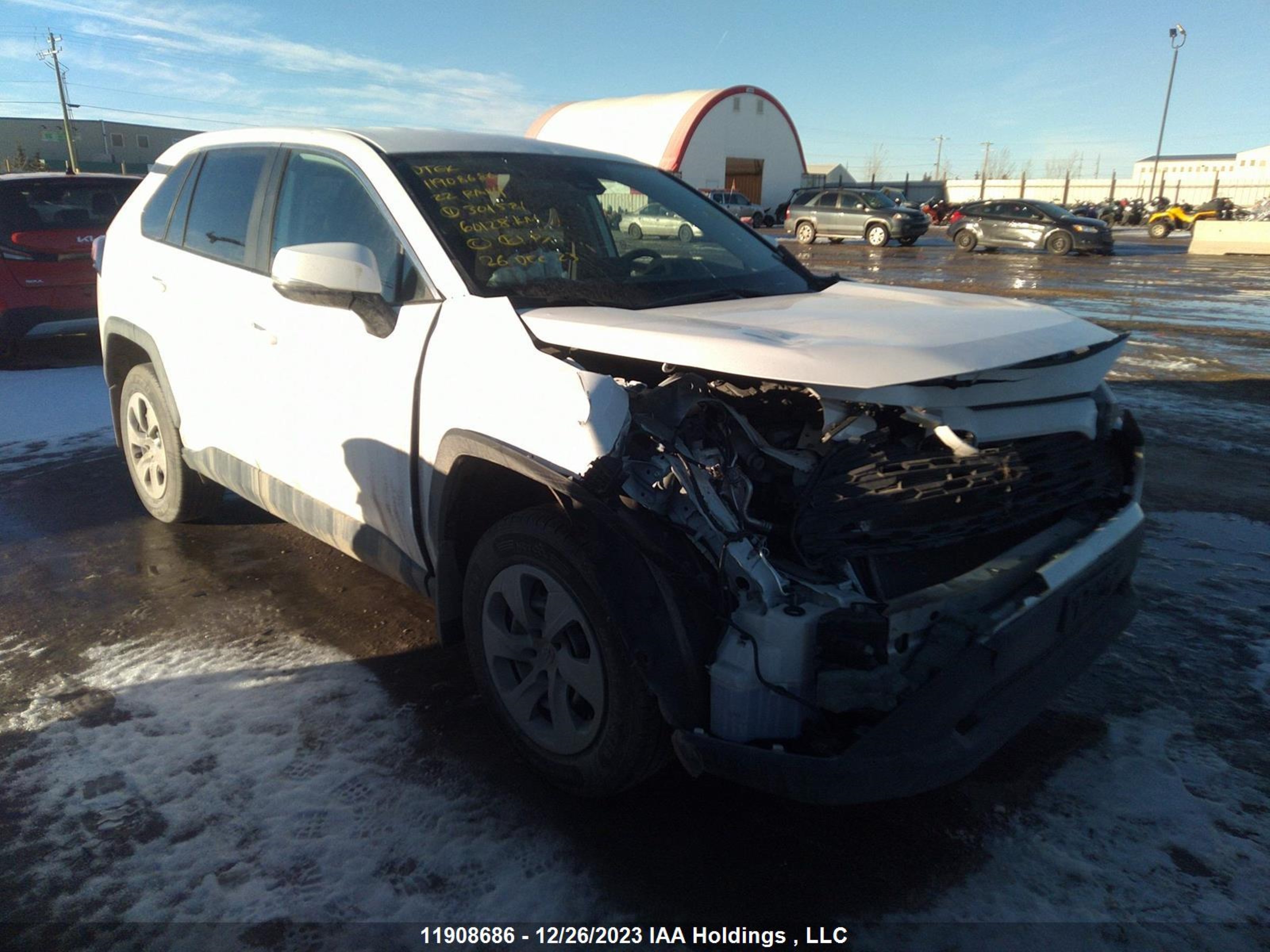 TOYOTA RAV 4 2022 2t3b1rfv2nc301581