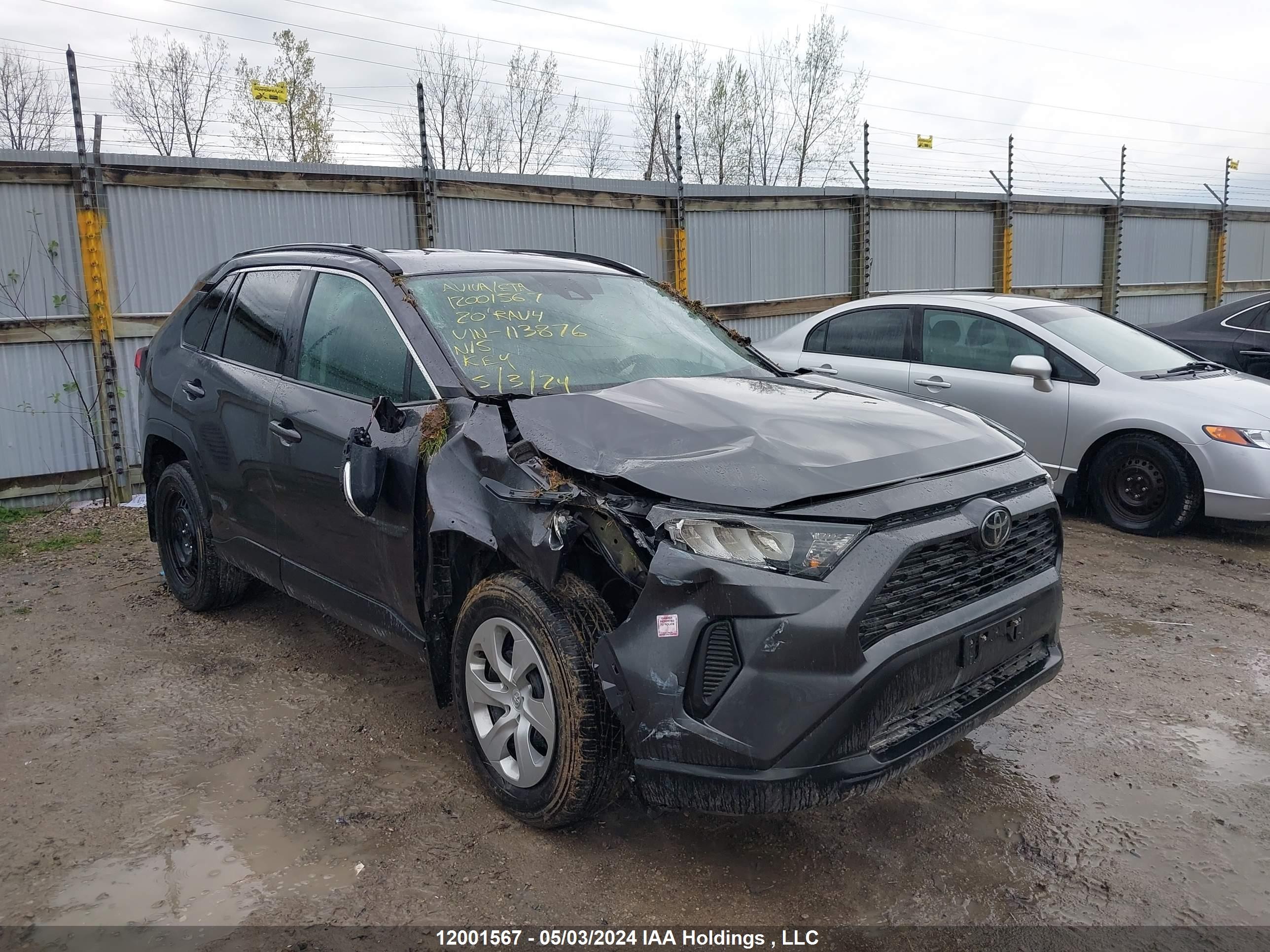 TOYOTA RAV 4 2020 2t3b1rfv5lc113876