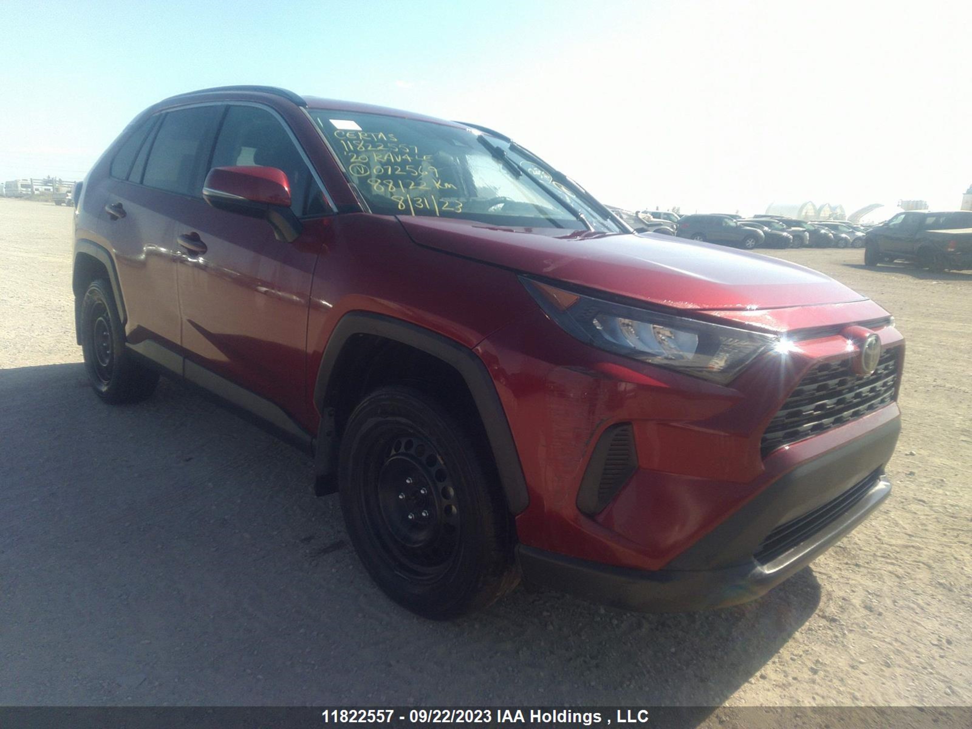 TOYOTA RAV 4 2020 2t3b1rfv9lc072569