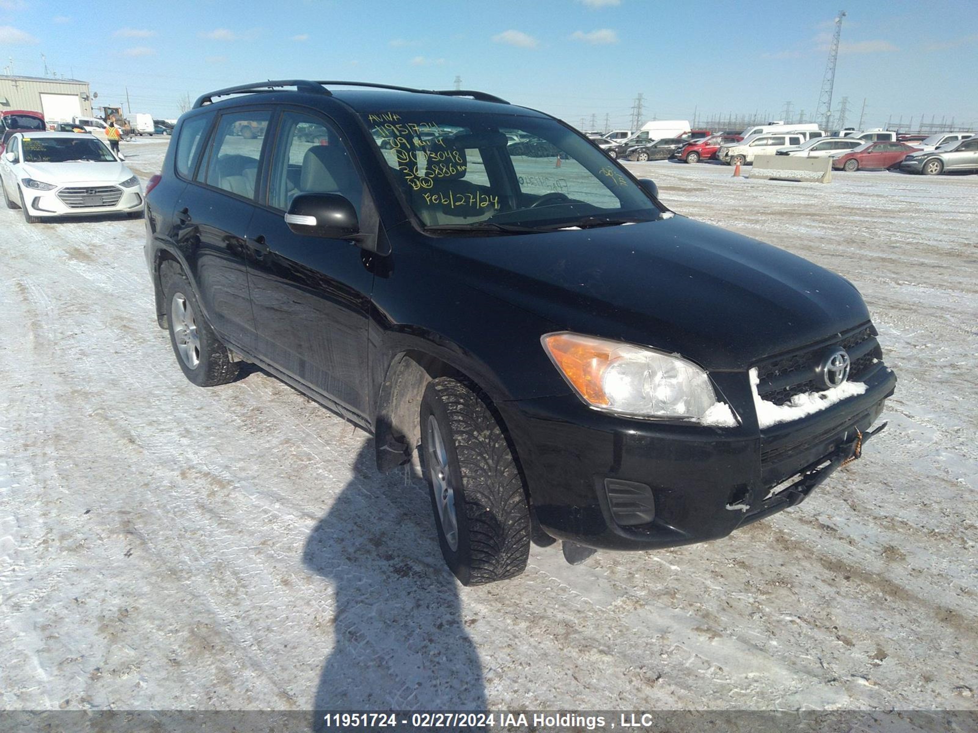 TOYOTA RAV 4 2009 2t3bf33v79w003048