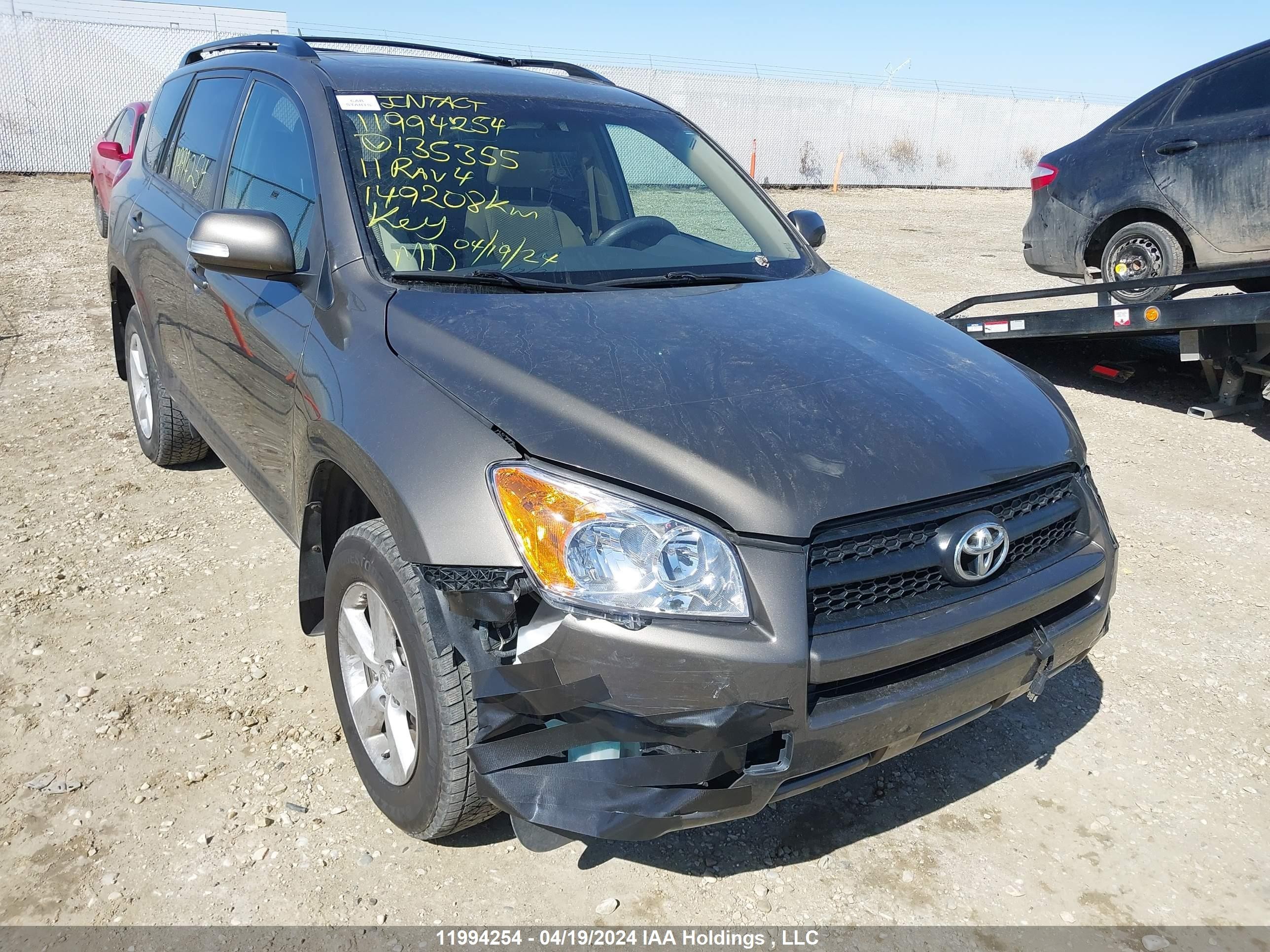 TOYOTA RAV 4 2011 2t3bf4dv4bw135355