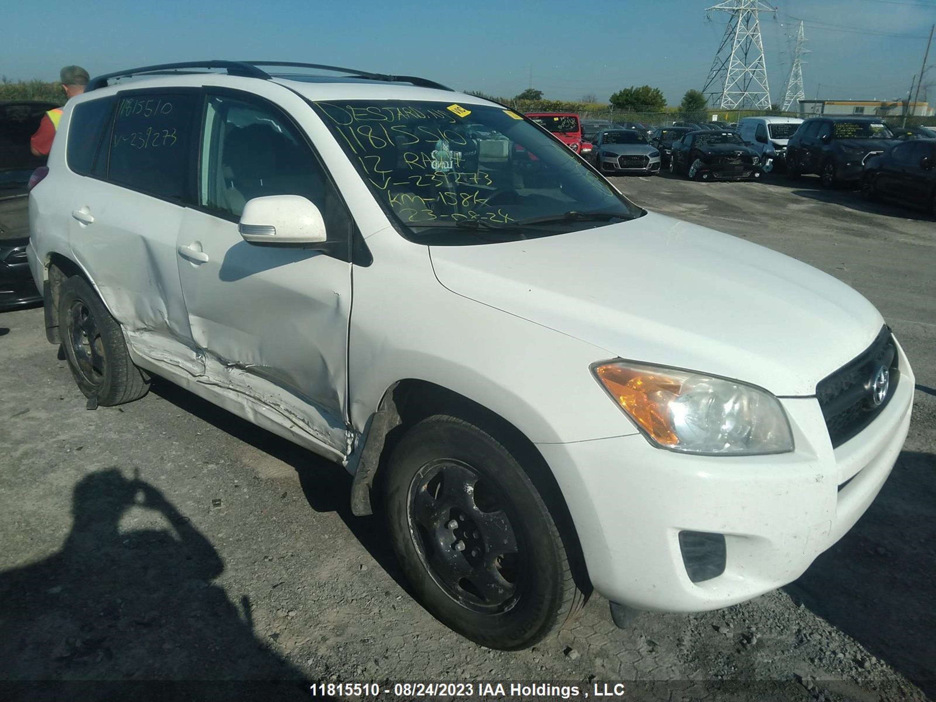 TOYOTA RAV 4 2012 2t3bf4dv5cw239273