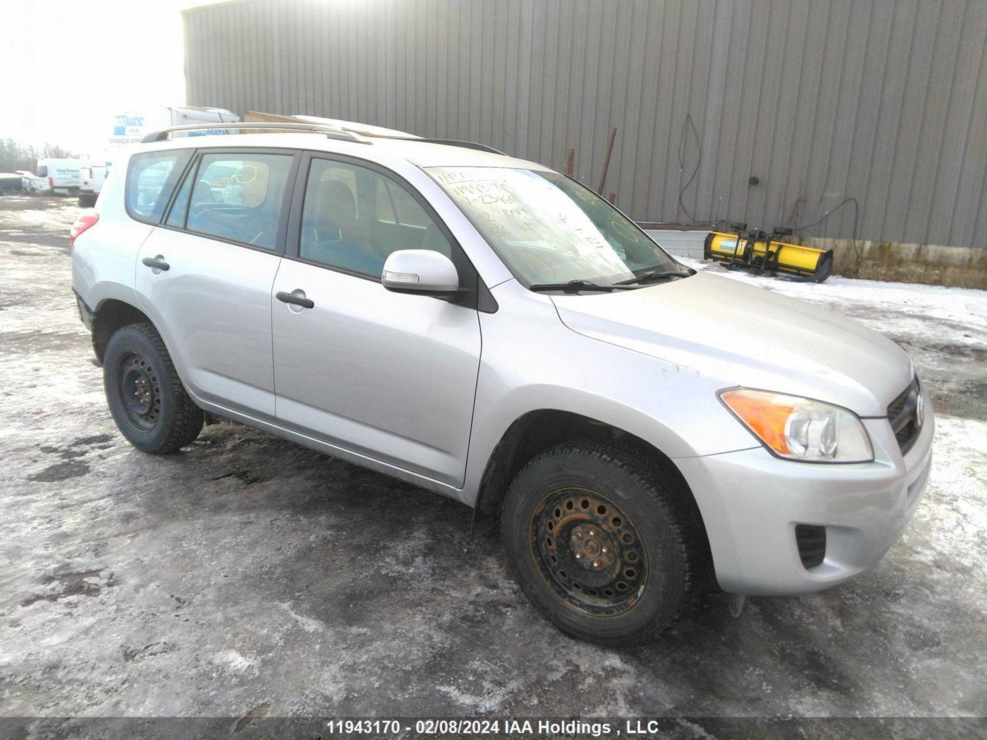 TOYOTA RAV 4 2012 2t3bf4dv7cw231661