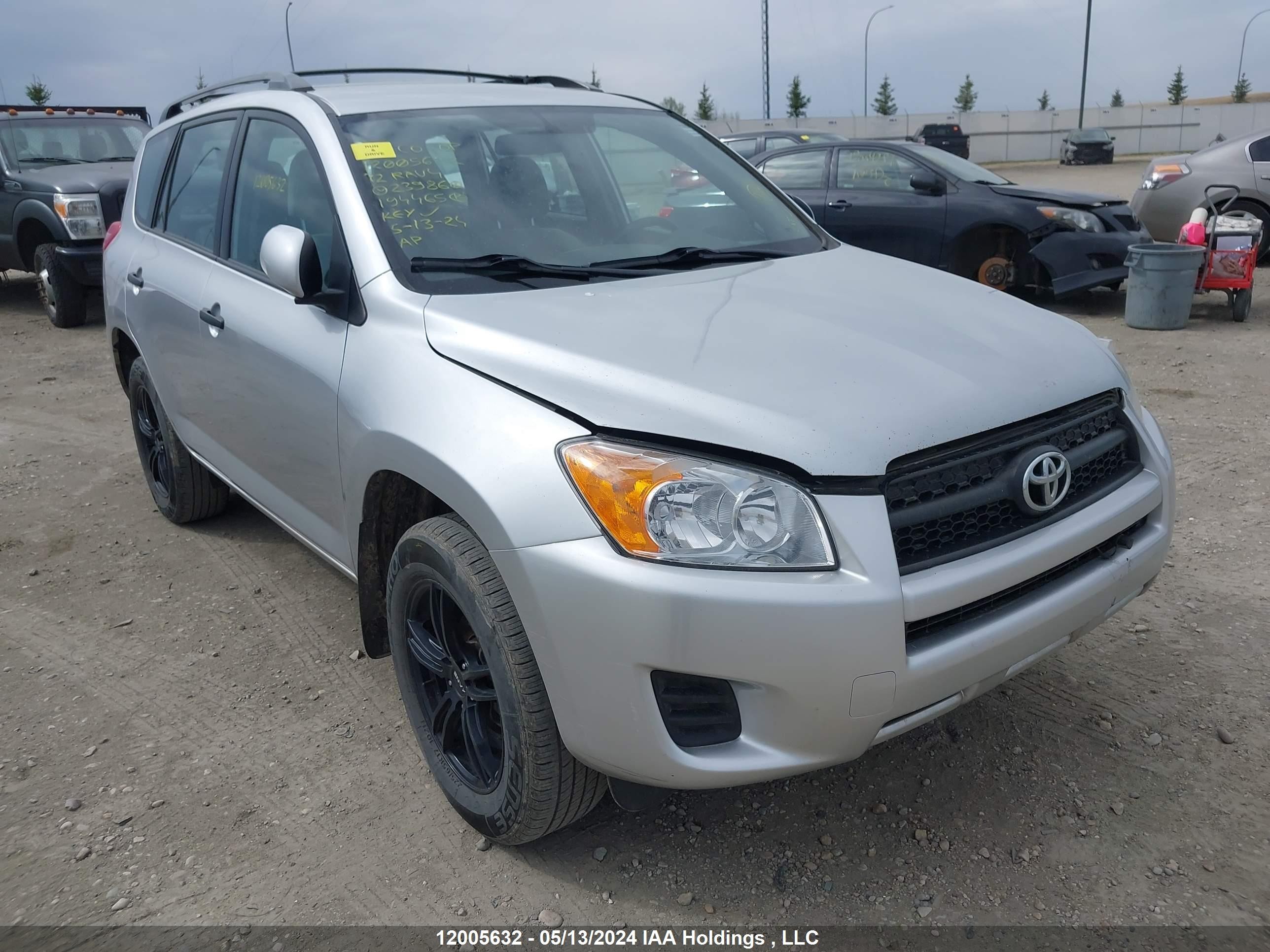 TOYOTA RAV 4 2012 2t3bf4dv9cw239860