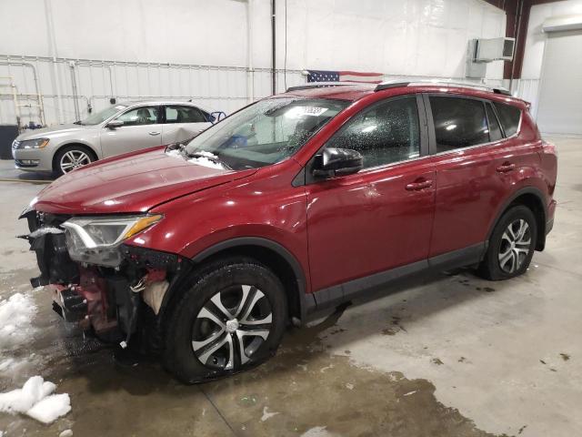 TOYOTA RAV4 LE 2018 2t3bfrev0jw766923