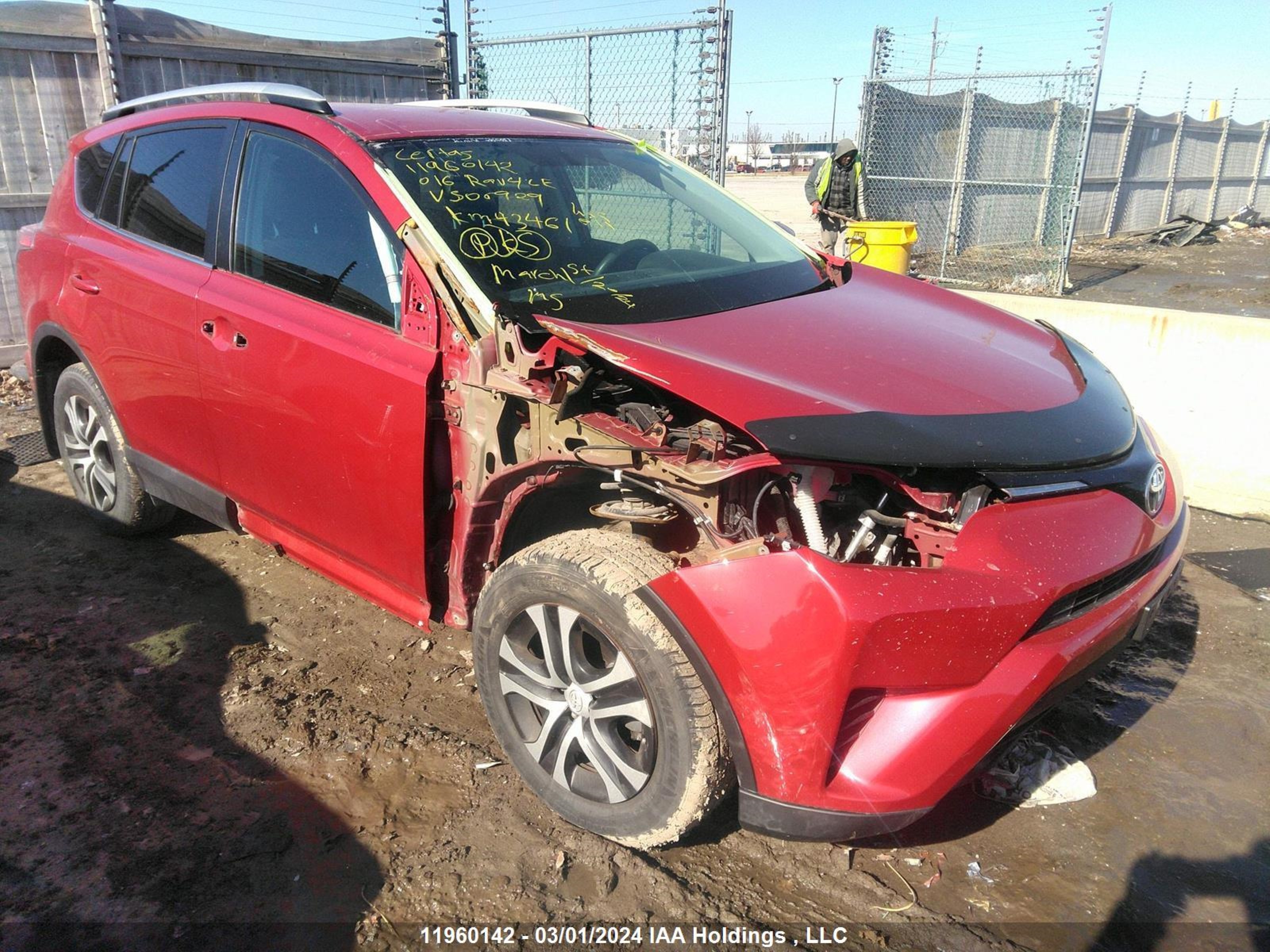 TOYOTA RAV 4 2016 2t3bfrev5gw506929