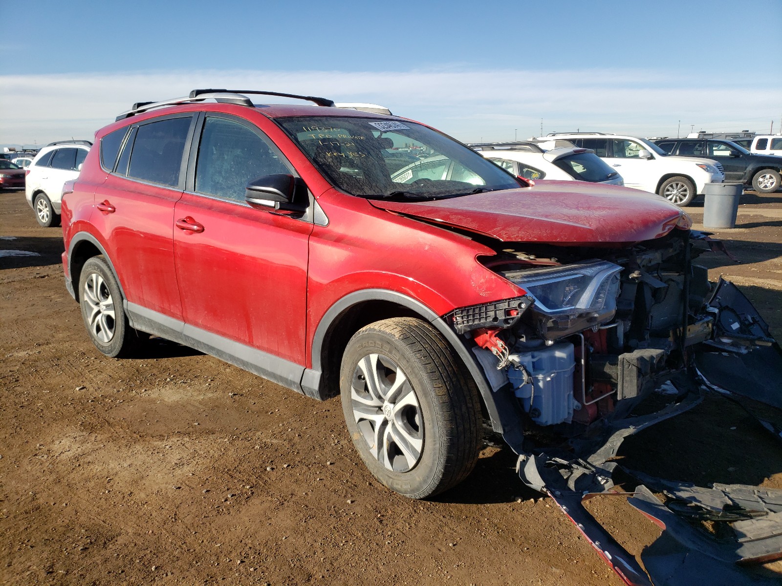 TOYOTA RAV4 LE 2016 2t3bfrev5gw531846