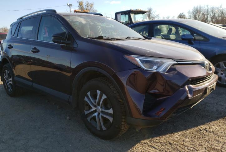 TOYOTA RAV4 LE 2017 2t3bfrev6hw619810