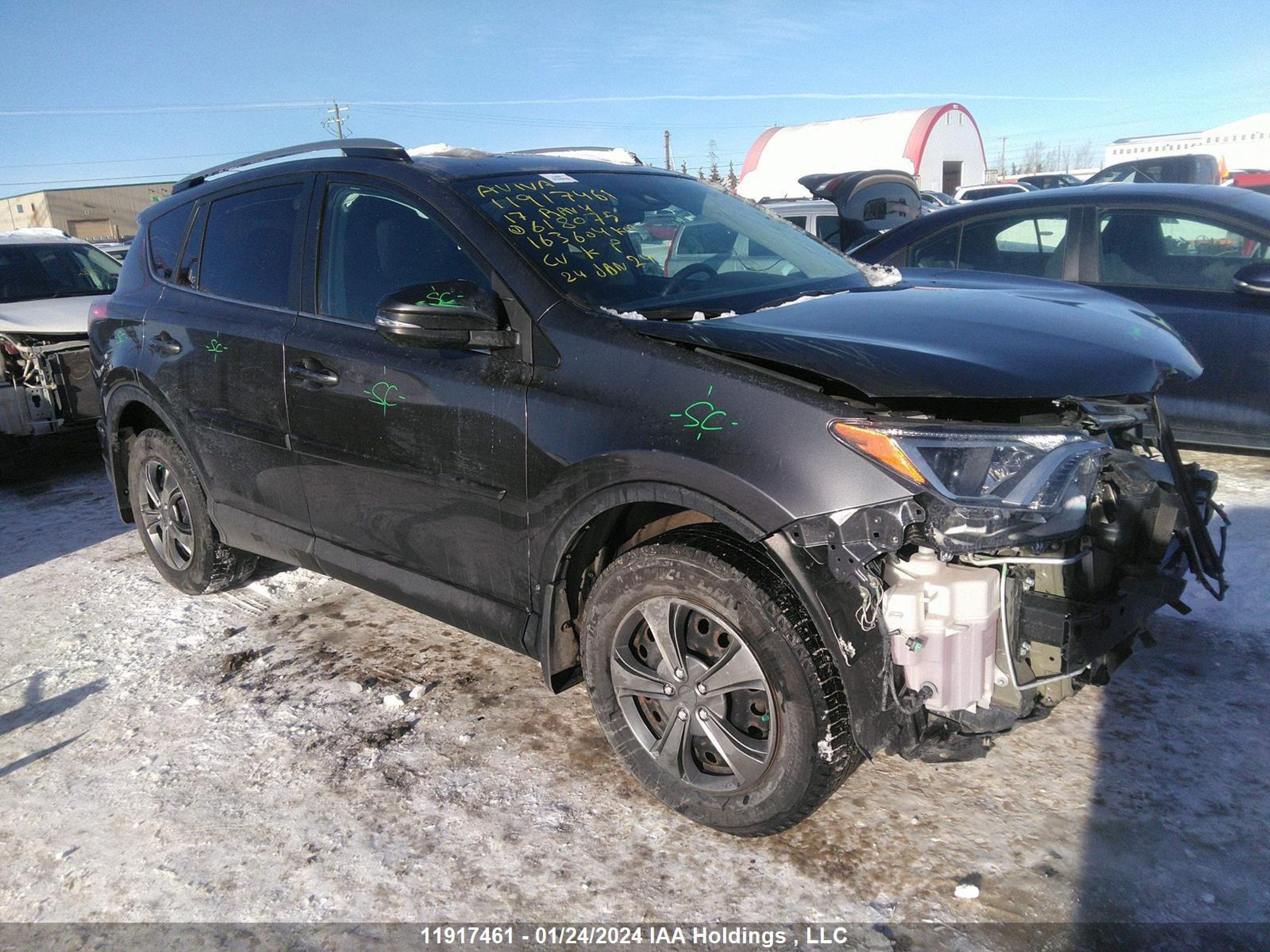 TOYOTA RAV 4 2017 2t3bfrev8hw618075