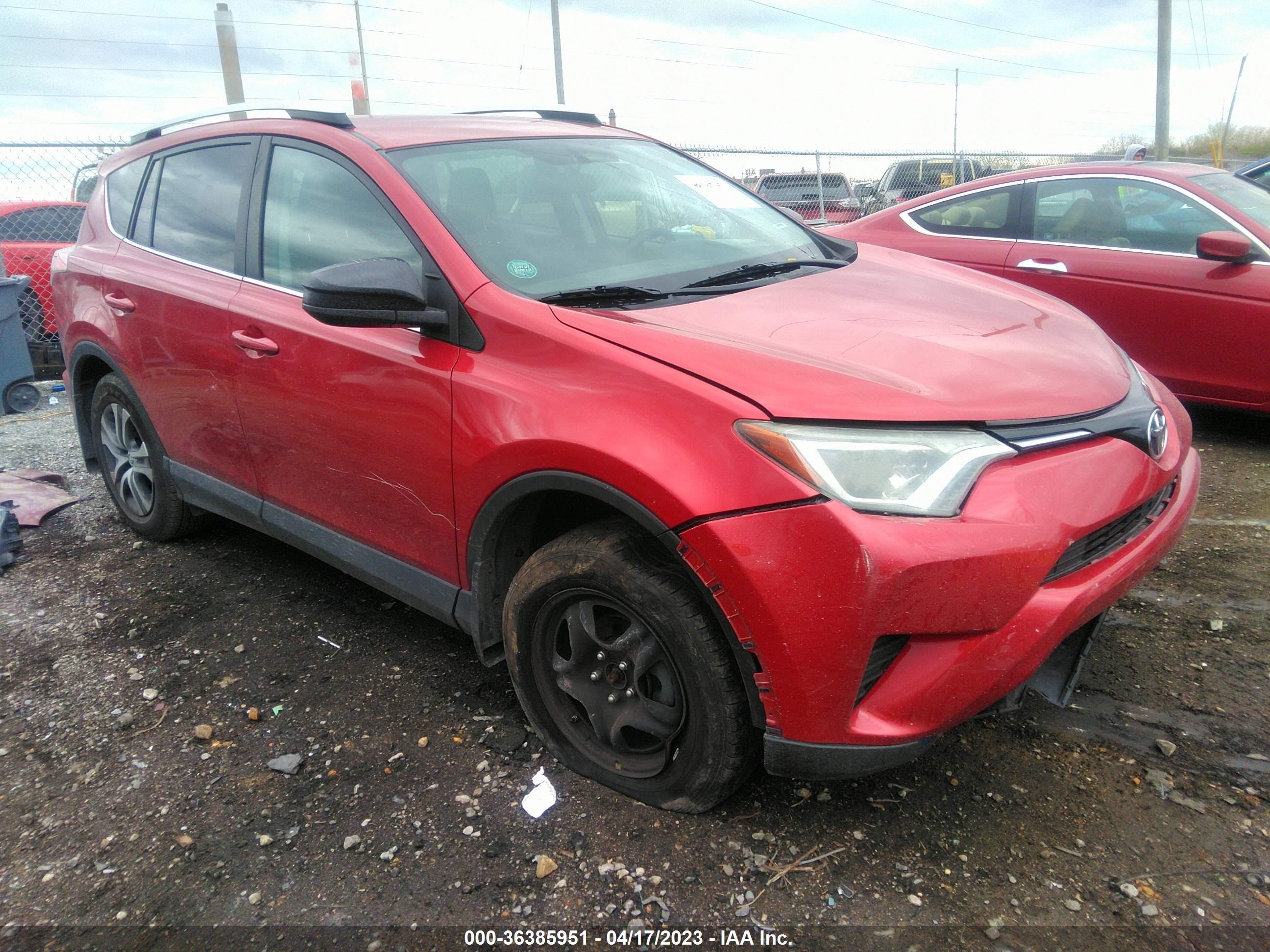 TOYOTA RAV 4 2016 2t3bfrevxgw507378