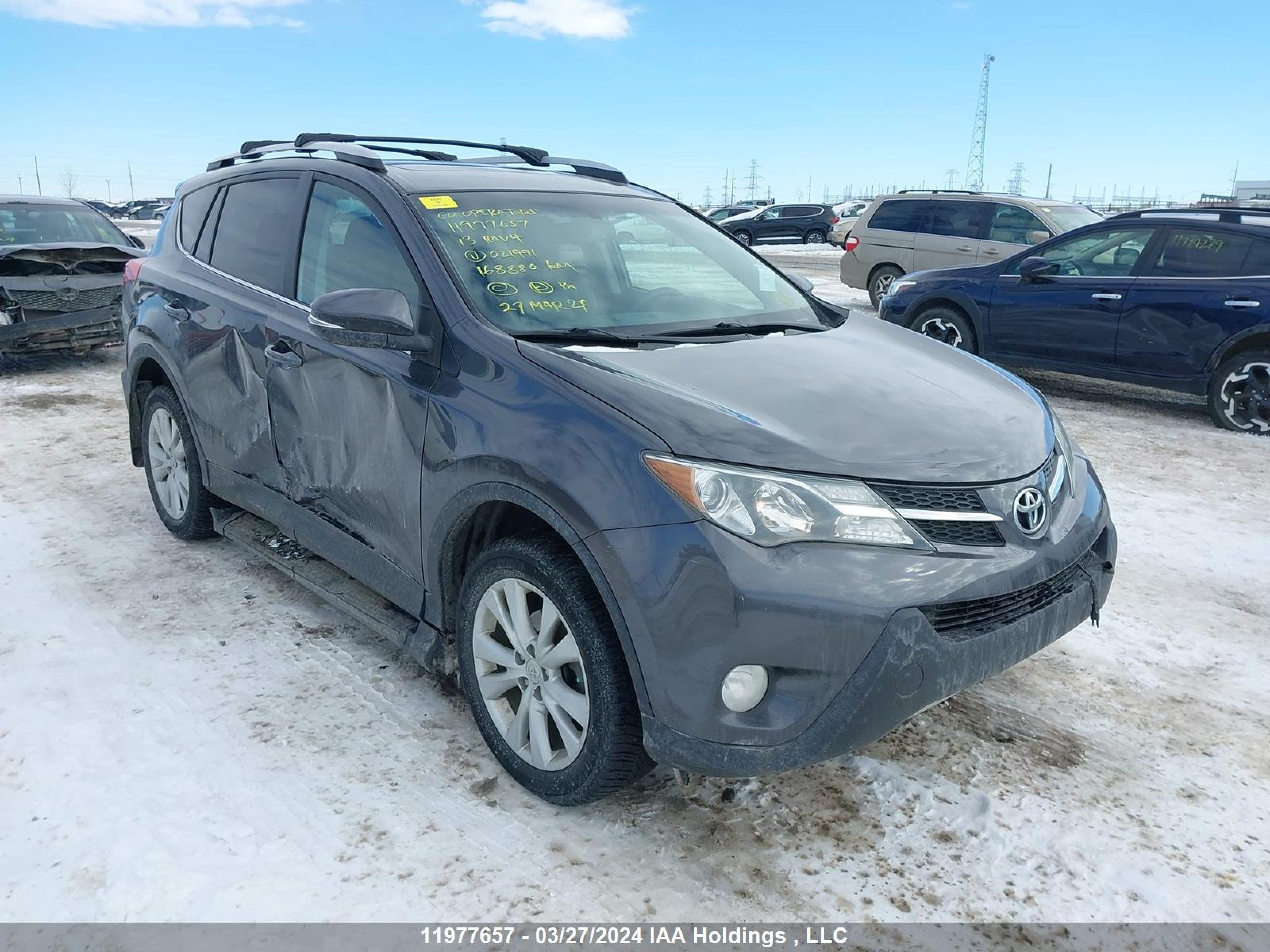 TOYOTA RAV 4 2013 2t3dfrev0dw021991