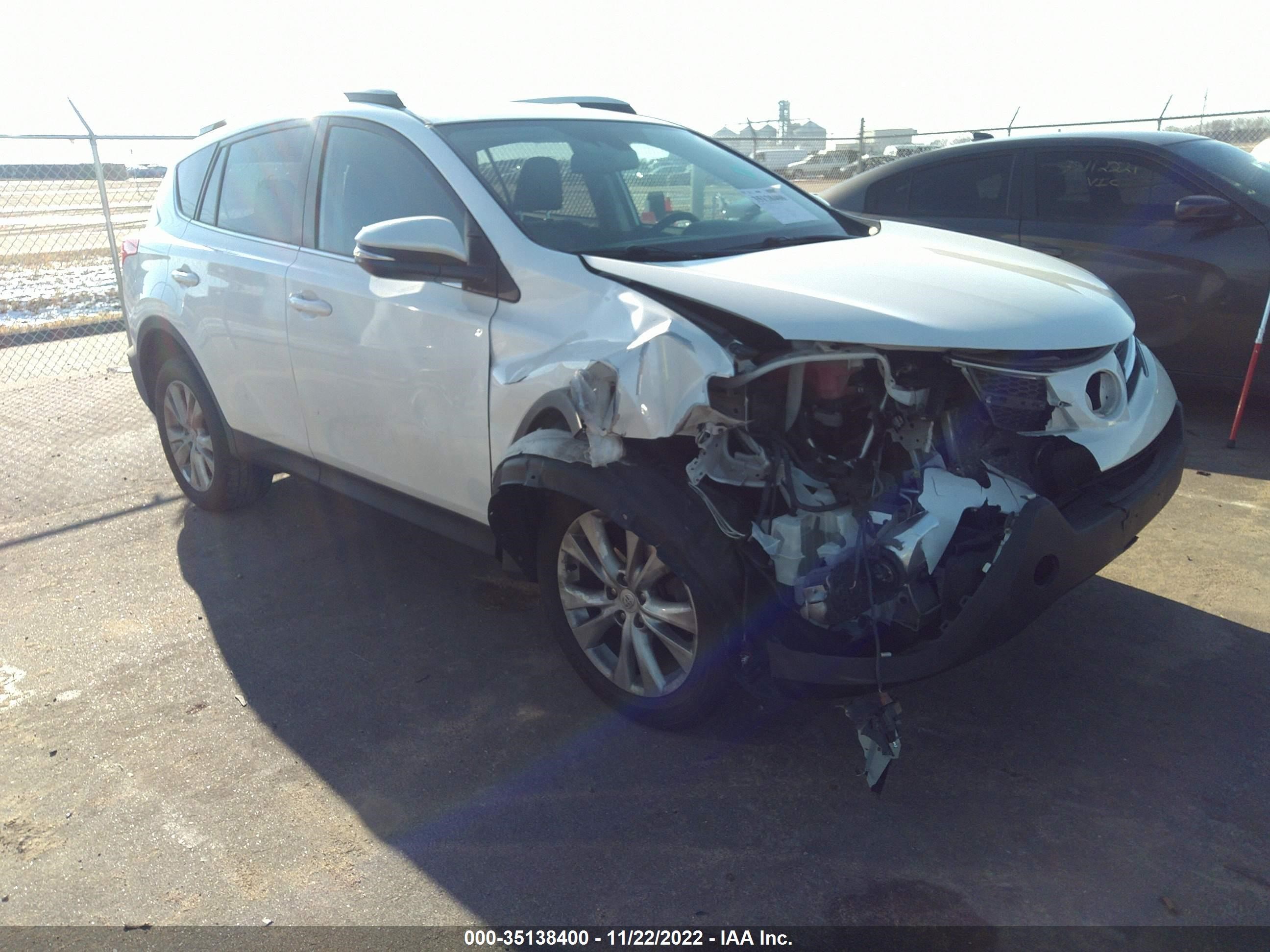 TOYOTA RAV 4 2014 2t3dfrev1ew207198